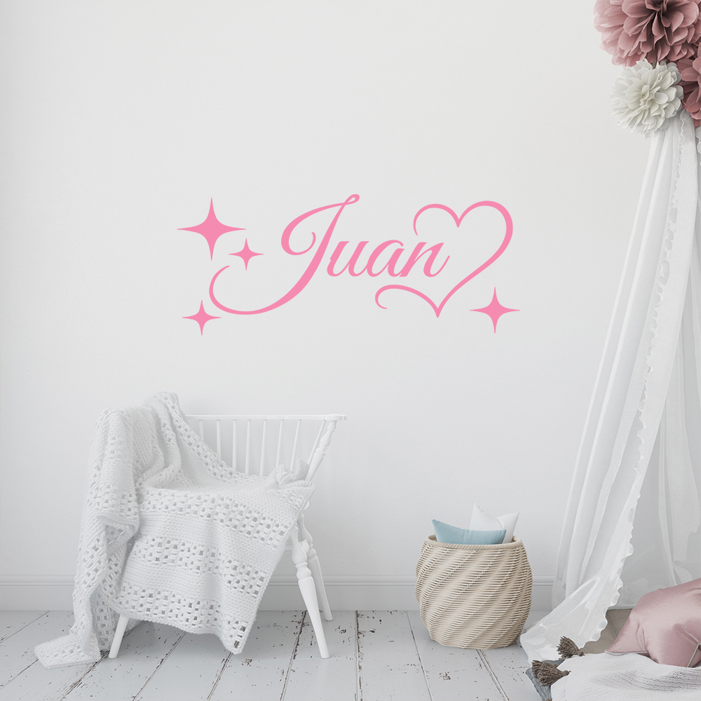 Embroidery Wall Art - 1pc Hot Personalize Custom Name Stars