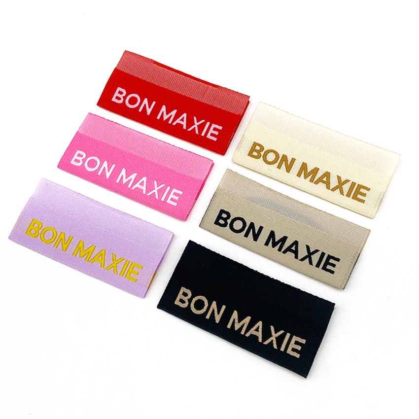 Embroidery Logo - Luxury Custom Woven Labels Damask Embroidery