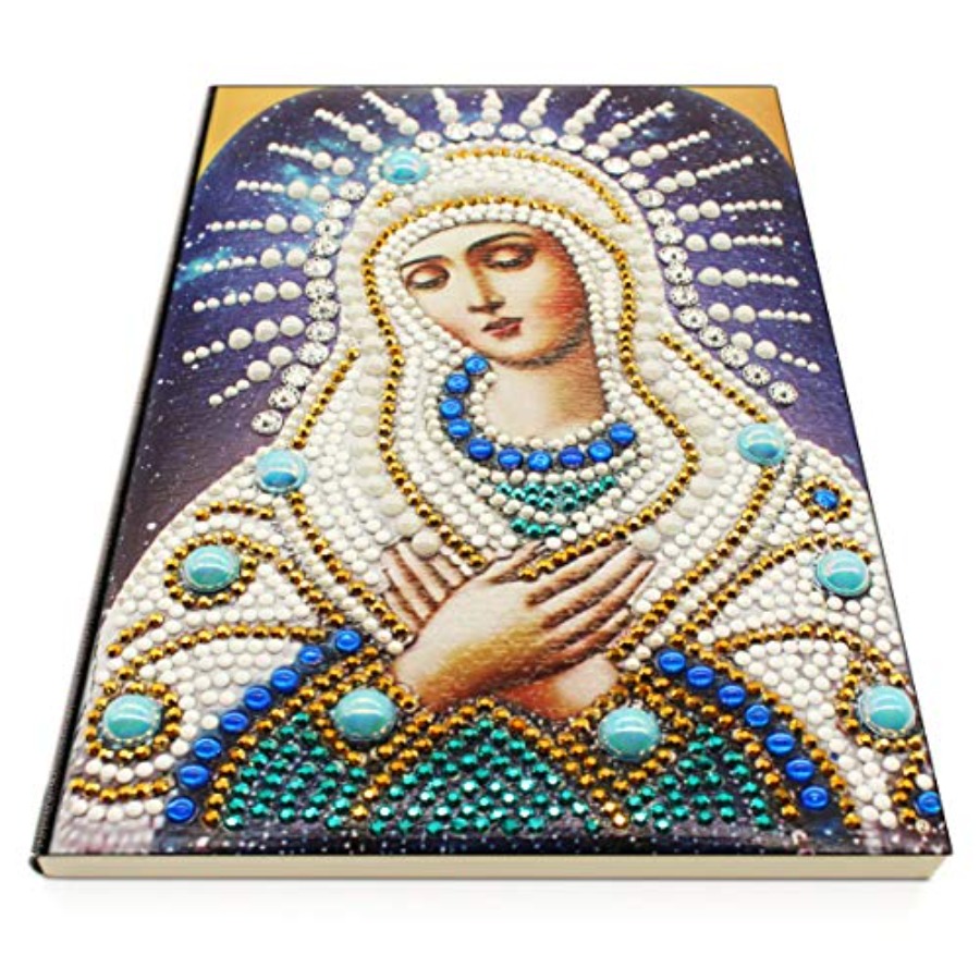 Embroidery Journal Book - YOBEYI Diamond Painting Notebook Daily Plan