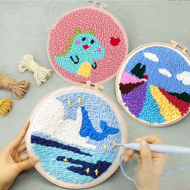 Punch Needle Embroidery Kit St - огляд і ціна Embroidery Xmas Tree