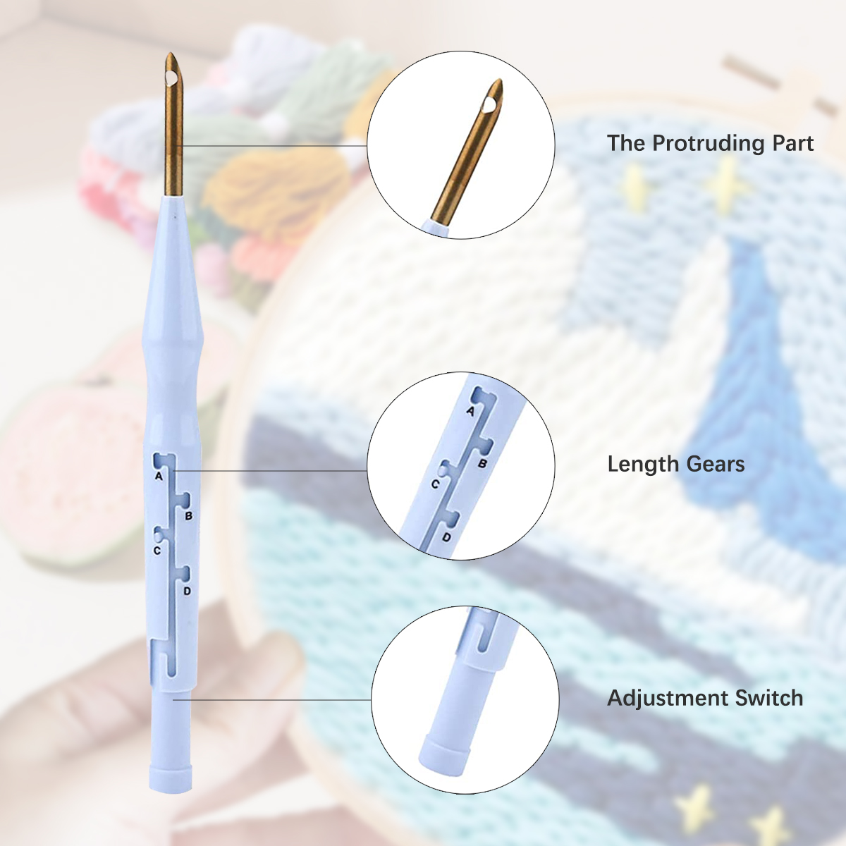 RUOPOTY Whale Diy Needle Punch - огляд і ціна Embroidery Whale