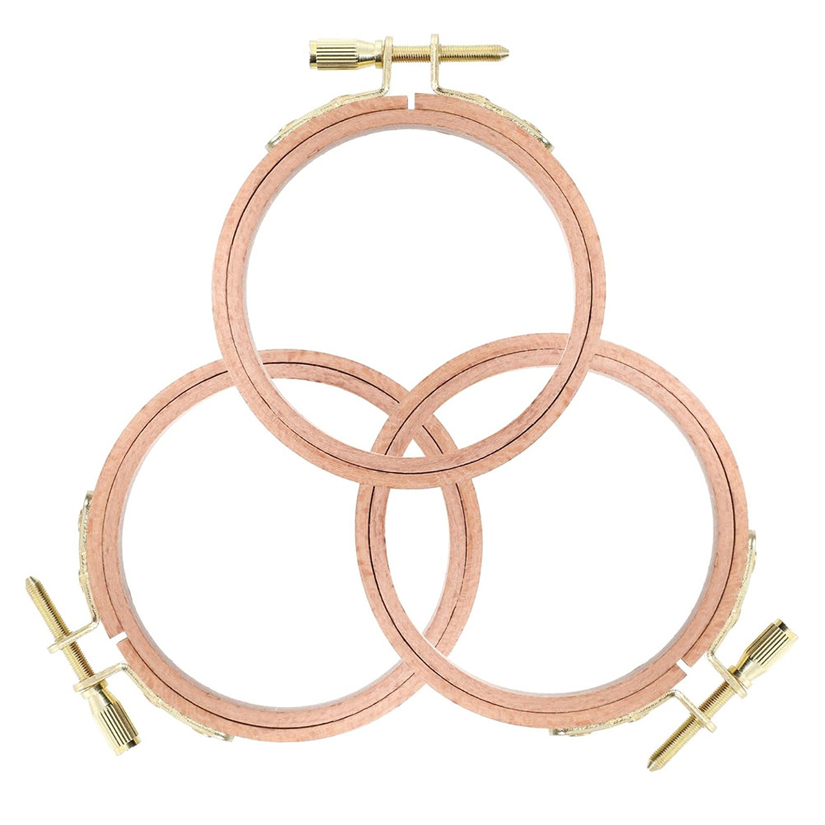 3 Pack 3 Inch Embroidery Hoop  - огляд і ціна Embroidery Frame