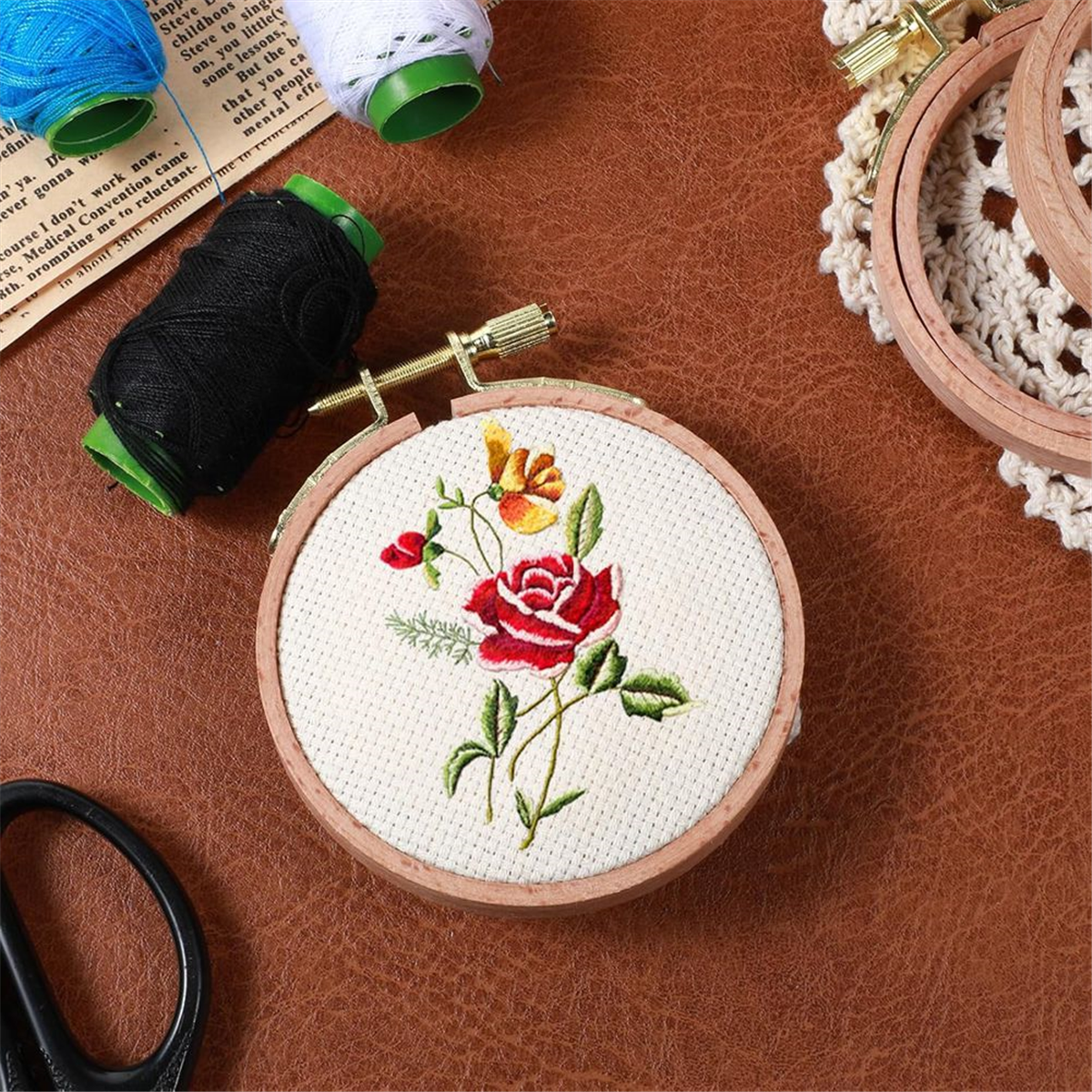 3 Pack 3 Inch Embroidery Hoop  - огляд і ціна Embroidery Frame