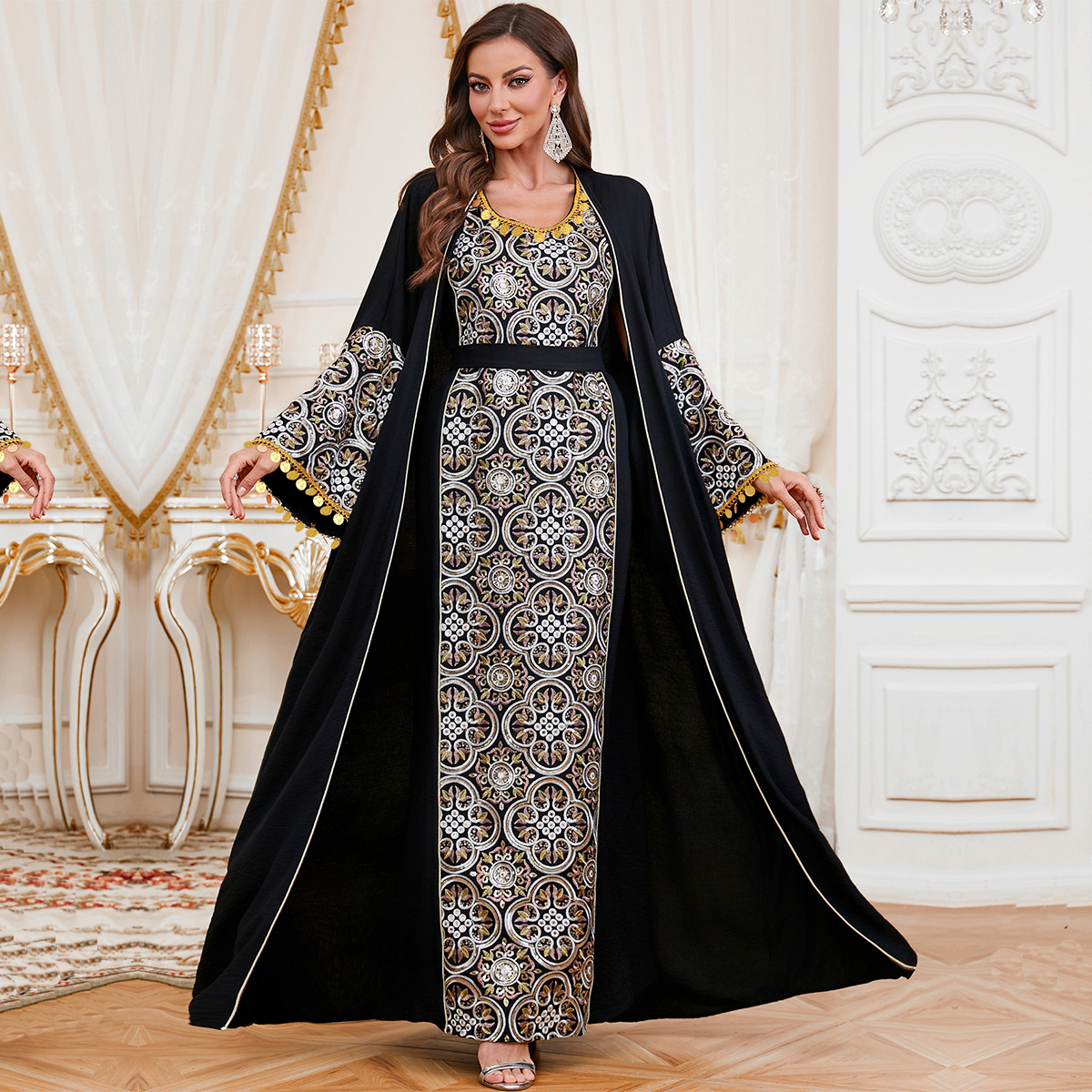 Muslim Party Dress for Women E - огляд і ціна Embroidery Kebaya