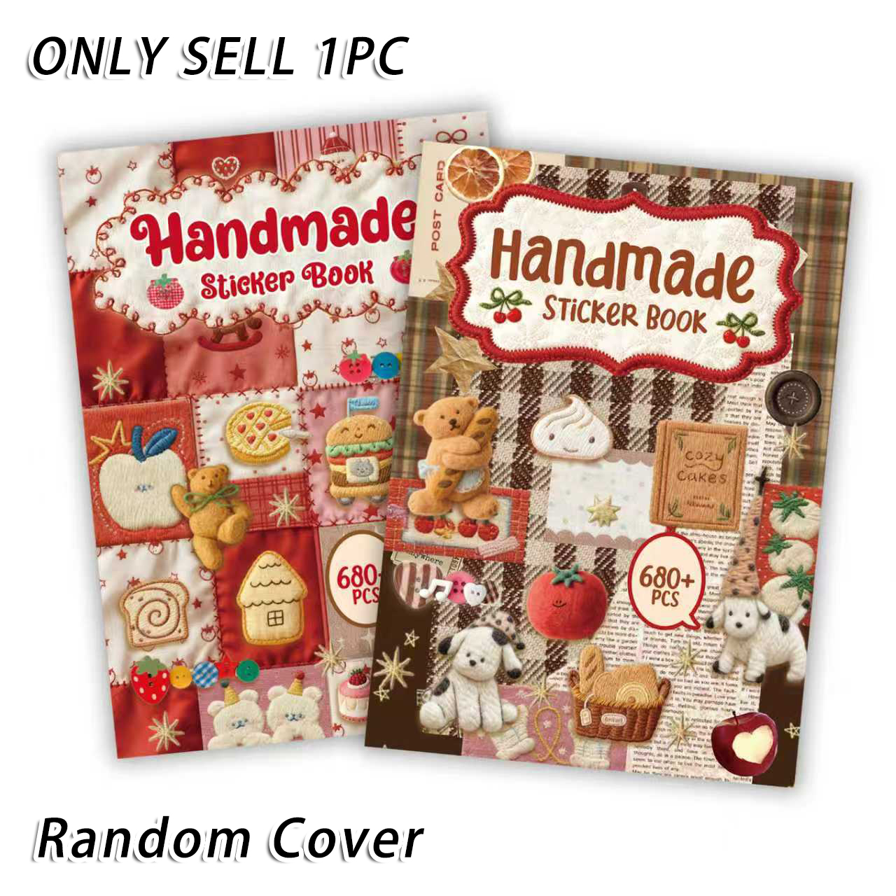 Random Cover 30 Sheets 680+ Pc - огляд і ціна Embroidery Journal Book