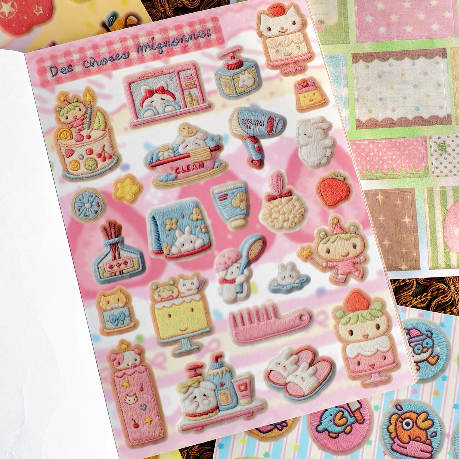 Random Cover 30 Sheets 680+ Pc - огляд і ціна Embroidery Journal Book
