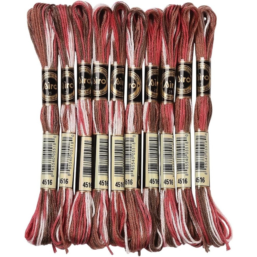 10 Skeins 6 Strands Red Embroi - огляд і ціна Embroidery Bracelet