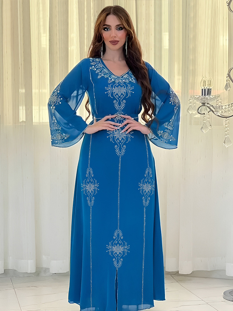 Eid Jalabiya Muslim Abaya Part - огляд і ціна Embroidery Arabic