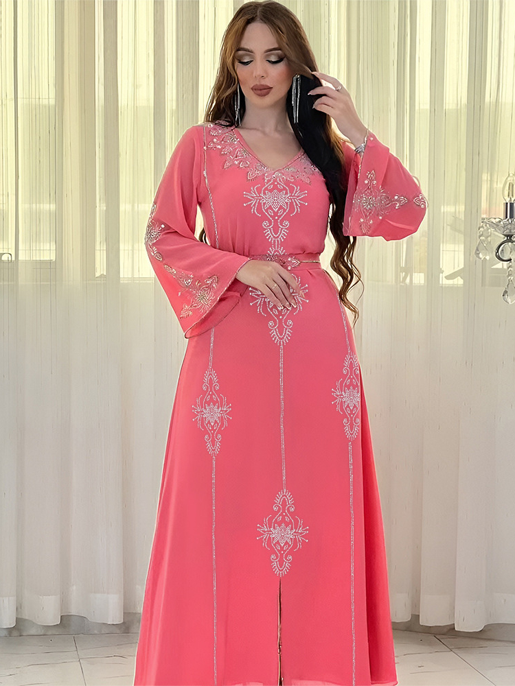 Eid Jalabiya Muslim Abaya Part - огляд і ціна Embroidery Arabic