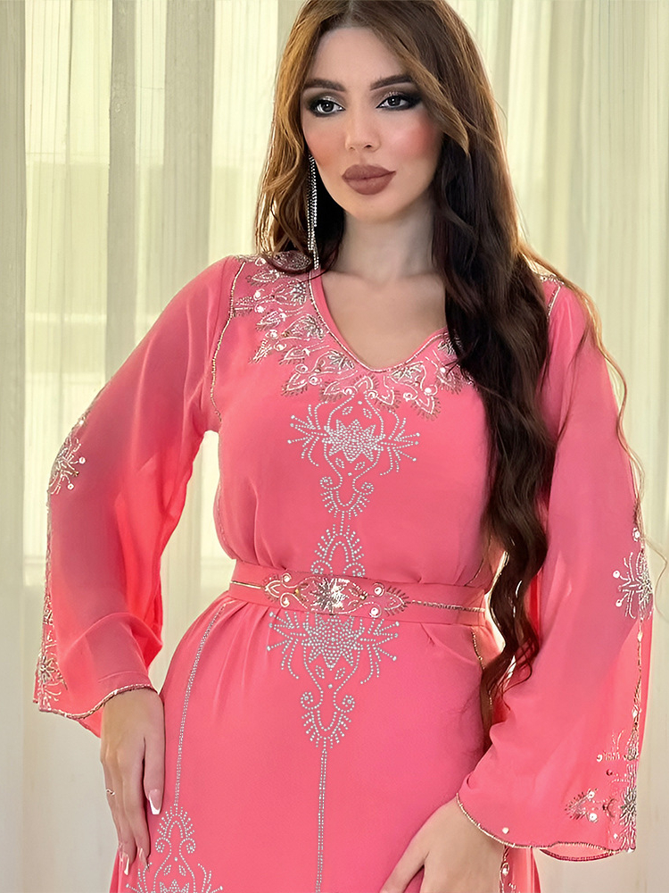 Eid Jalabiya Muslim Abaya Part - огляд і ціна Embroidery Arabic