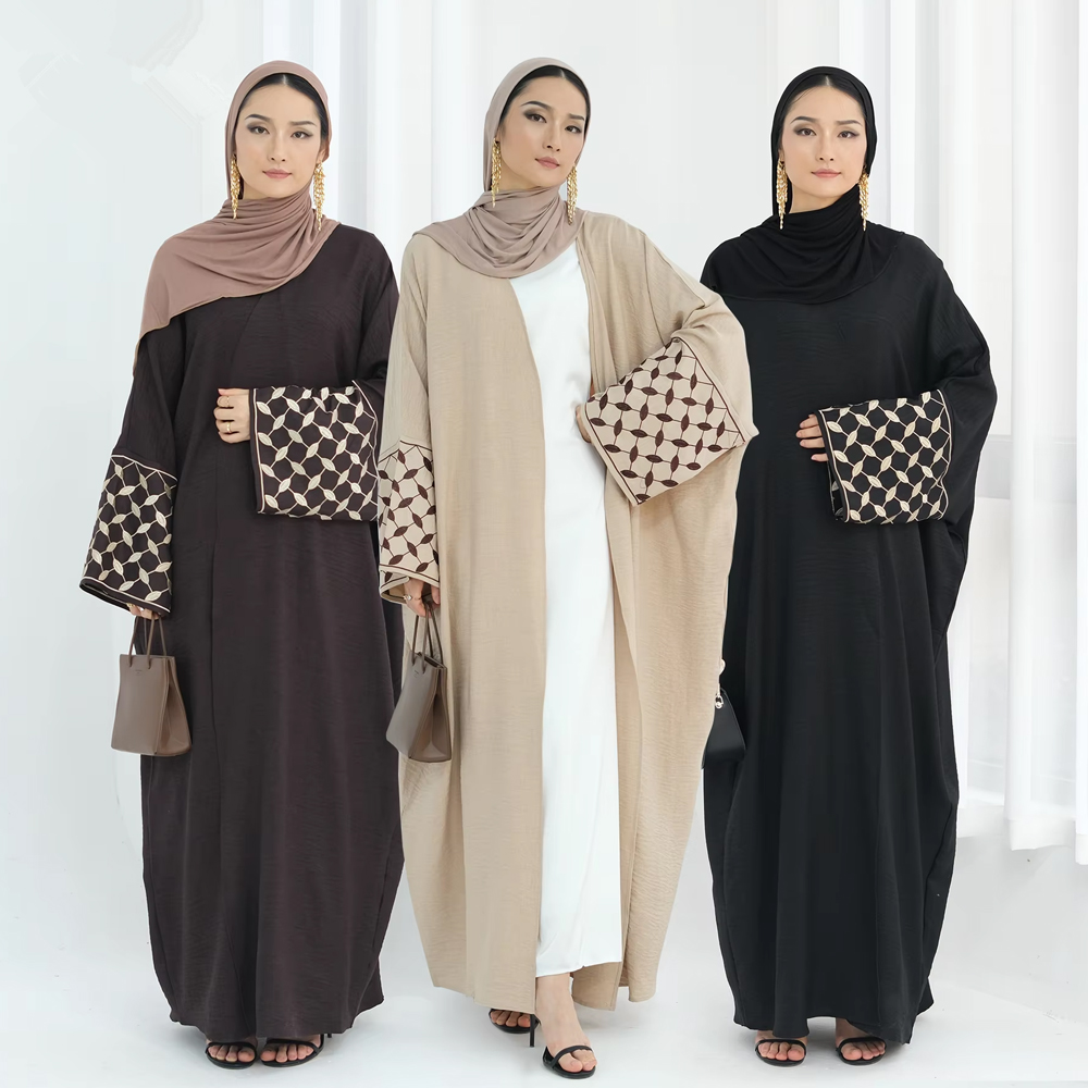 New Embroidery Abayas for Wome - огляд і ціна Embroidery Kebaya