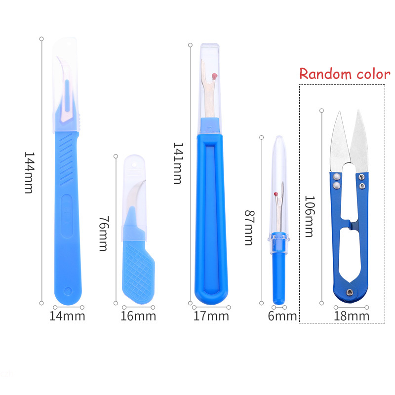5Pcs Blue Sewing Ripper Kit wi - огляд і ціна Embroidery Thread