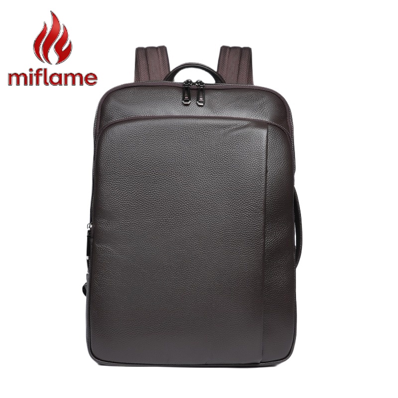 Men's Top Grain Leather Backpa - огляд і ціна Embroidery Thread