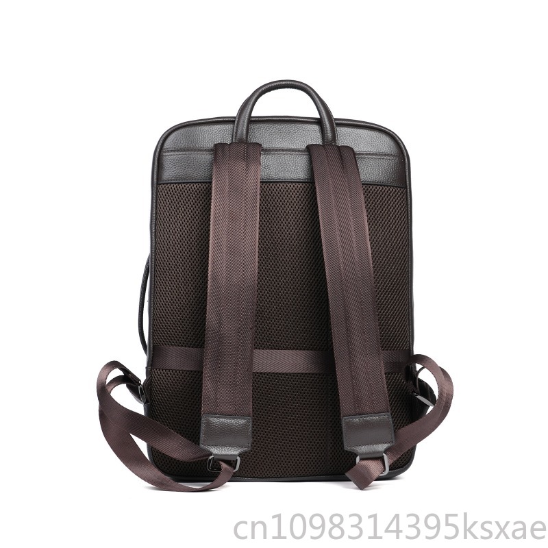 Men's Top Grain Leather Backpa - огляд і ціна Embroidery Thread