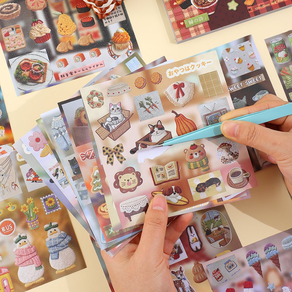 30 Sheets Embroidery Style Sti - огляд і ціна Embroidery Journal Book