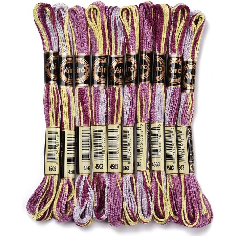 6 Strands Purple Variegated Em - огляд і ціна Embroidery Thread