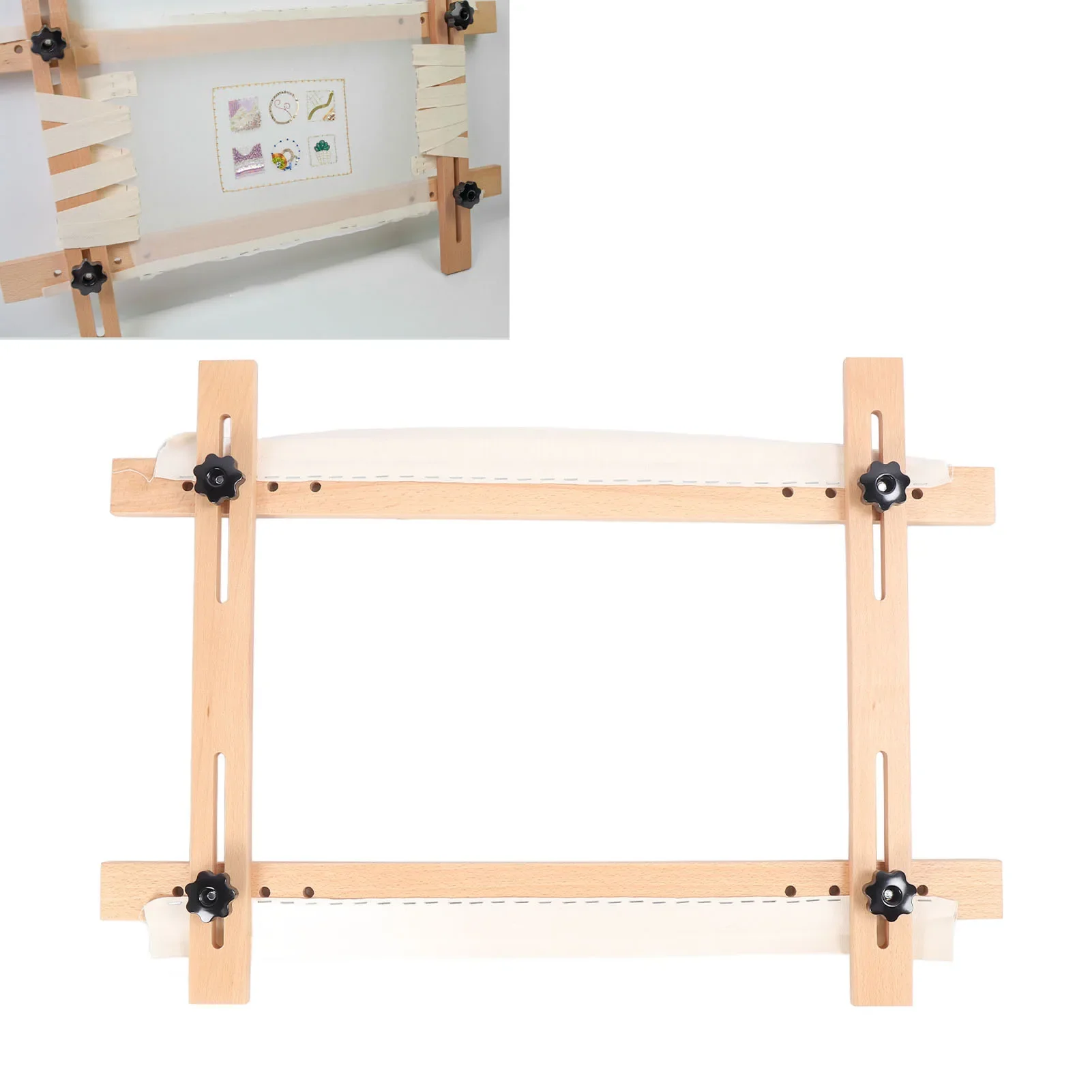 Needlepoint Stretcher Frame Re - огляд і ціна Embroidery Frame