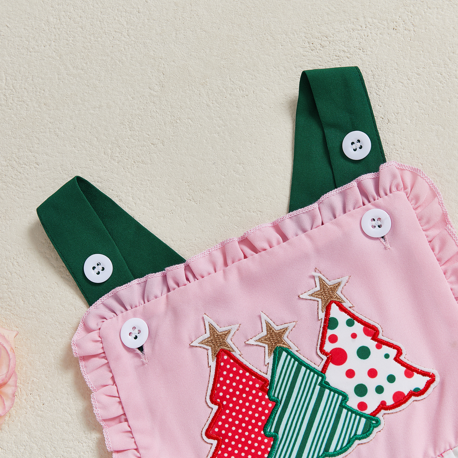 1-5Y Toddler Girl Xmas Outfits - огляд і ціна Embroidery Xmas Tree