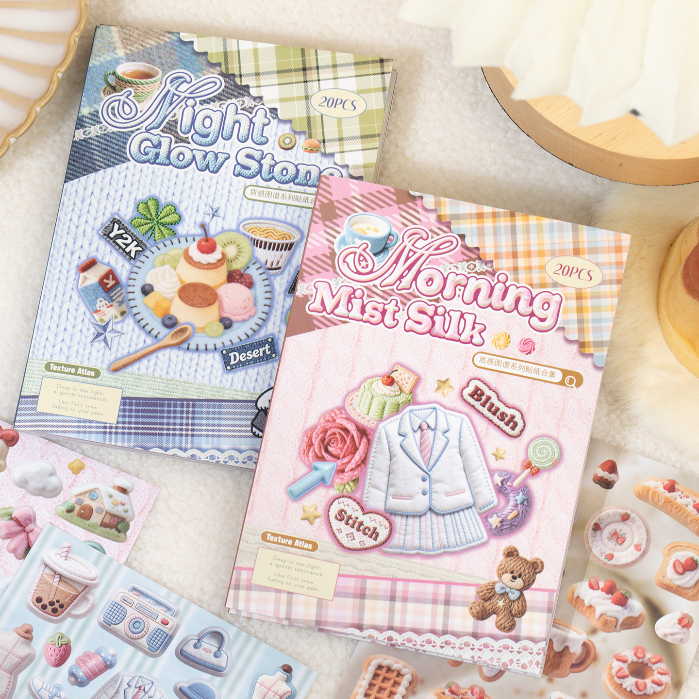 20Pcs 3D Embroidery Effect Coa - огляд і ціна Embroidery Journal Book