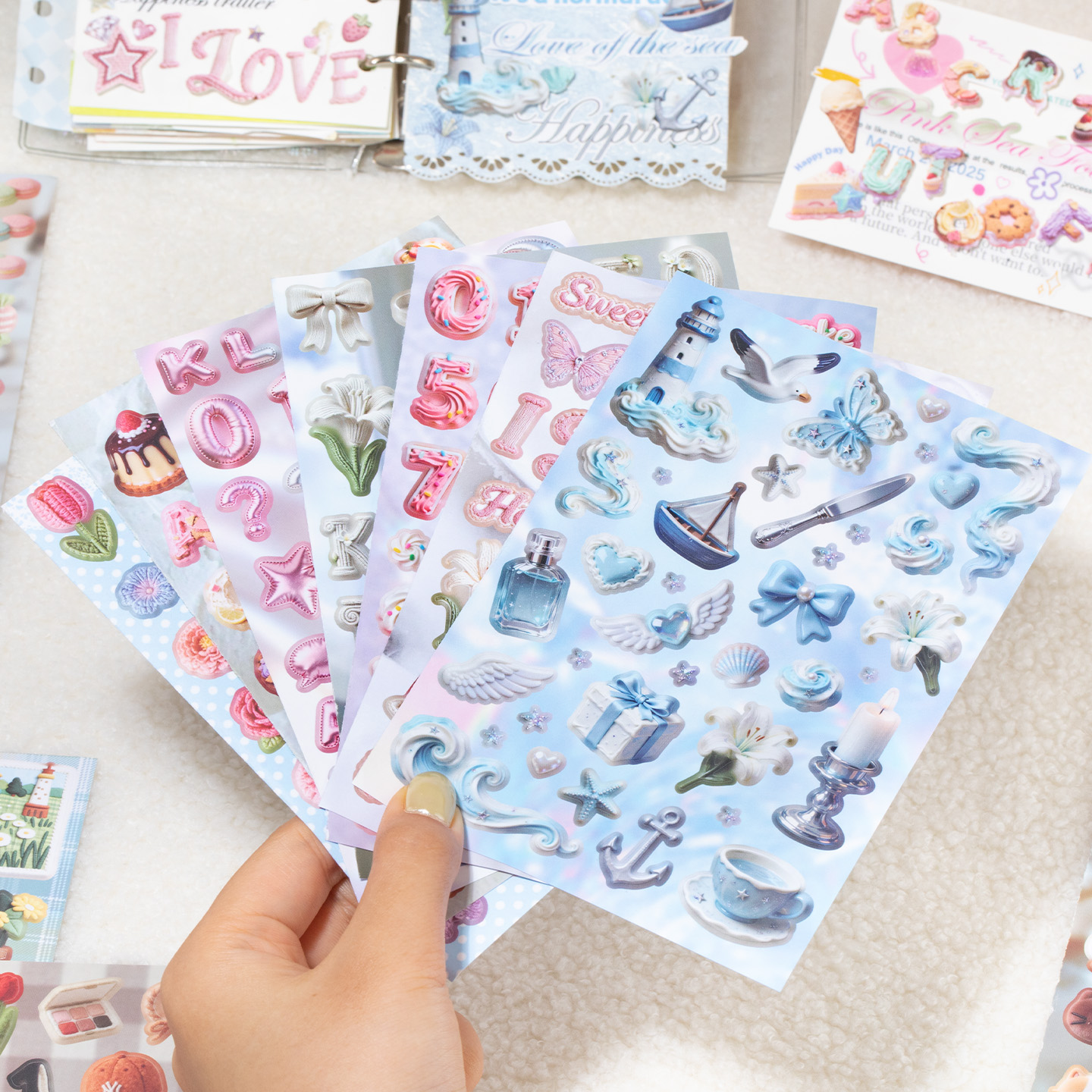 20Pcs 3D Embroidery Effect Coa - огляд і ціна Embroidery Journal Book