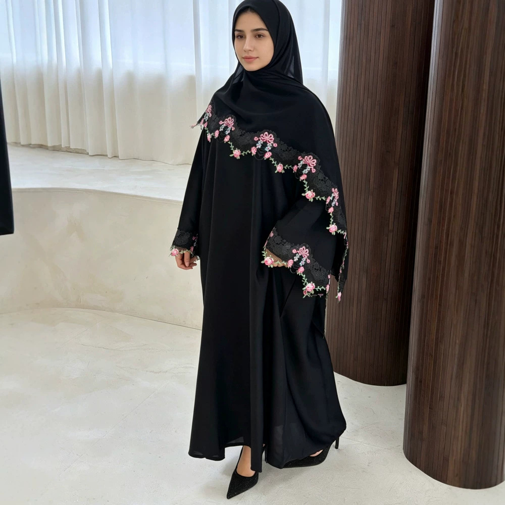 Eid Dress Women Muslim Abaya P - огляд і ціна Embroidery Arabic