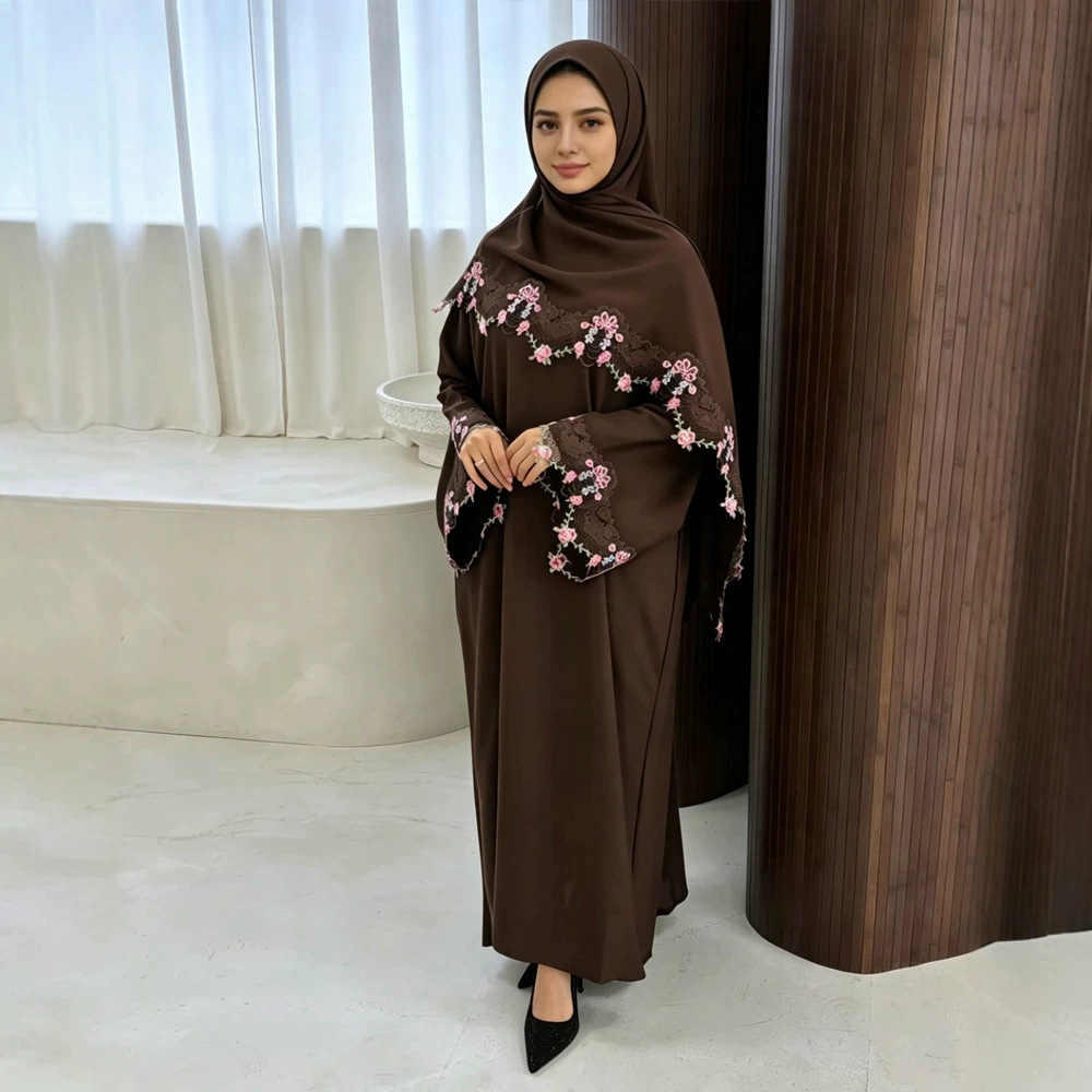 Eid Dress Women Muslim Abaya P - огляд і ціна Embroidery Arabic