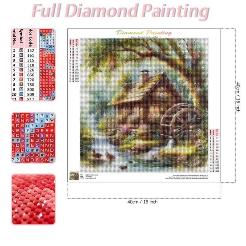Diamond Painting 5d Landscape  - огляд і ціна Embroidery Wall Art