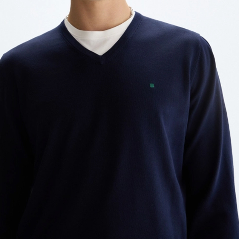 PG Men's V-Neck Knit Sweater S - огляд і ціна Embroidery Logo