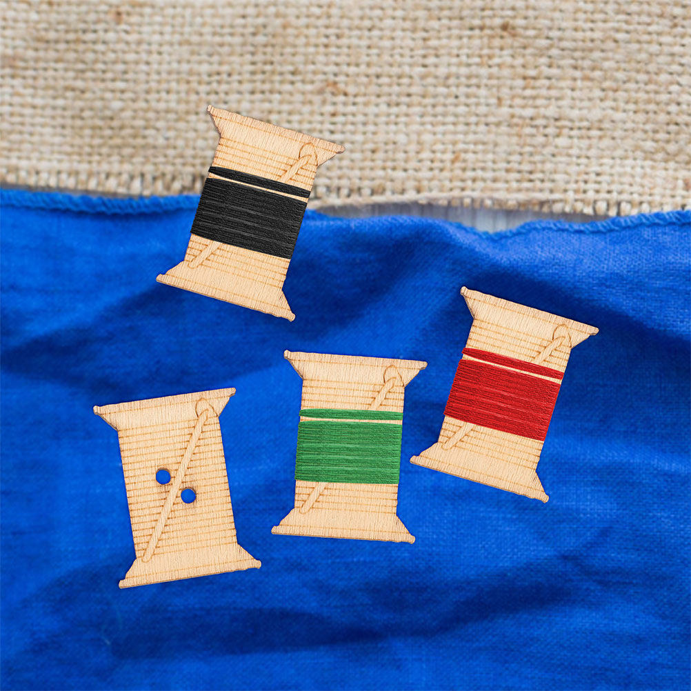 100Pcs Wooden Embroidery Floss - огляд і ціна Embroidery Thread