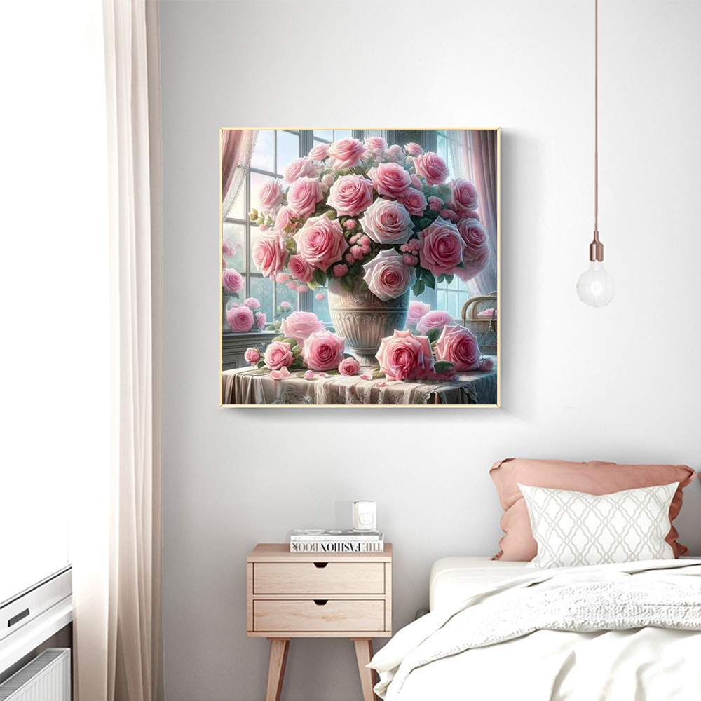 1PC frameless  5D Diy Diamond  - огляд і ціна Embroidery Wall Art