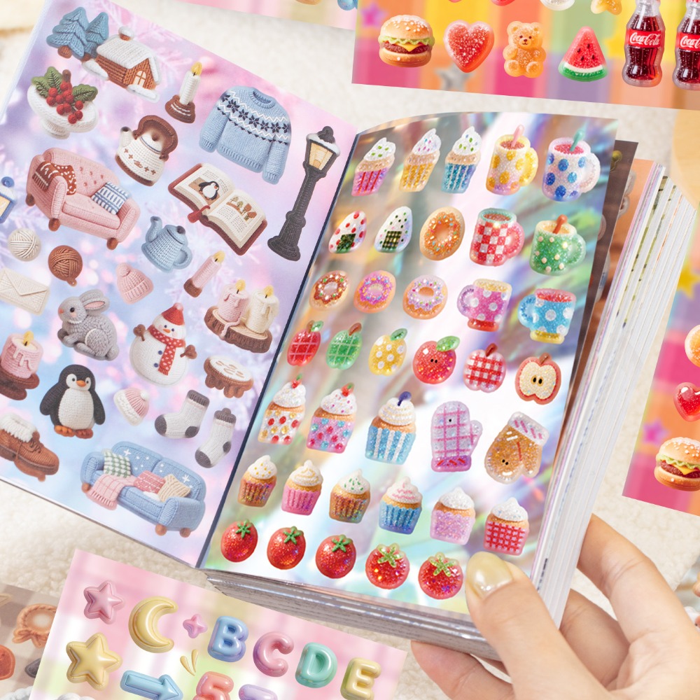 Fabric Texture Embroidery Cart - огляд і ціна Embroidery Journal Book
