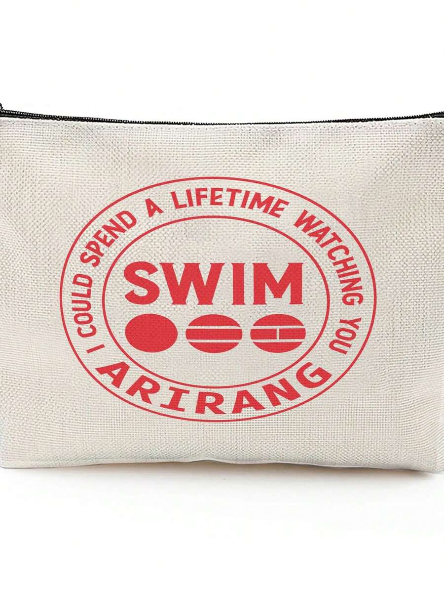 Red Swim Arirang Stamp Logo Ca - огляд і ціна Embroidery Logo