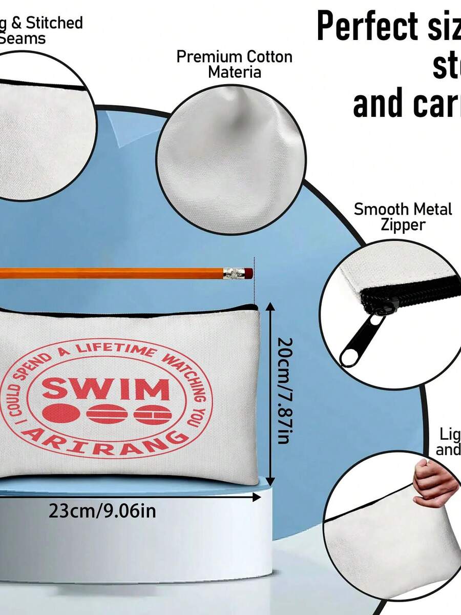 Red Swim Arirang Stamp Logo Ca - огляд і ціна Embroidery Logo