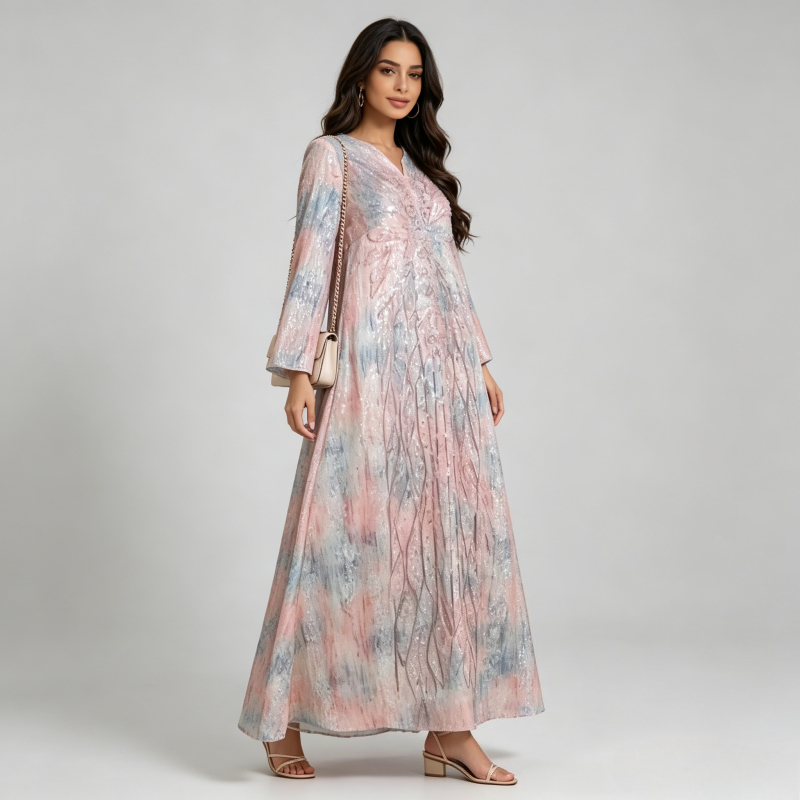 Muslim Women Party Dress Embro - огляд і ціна Embroidery Arabic