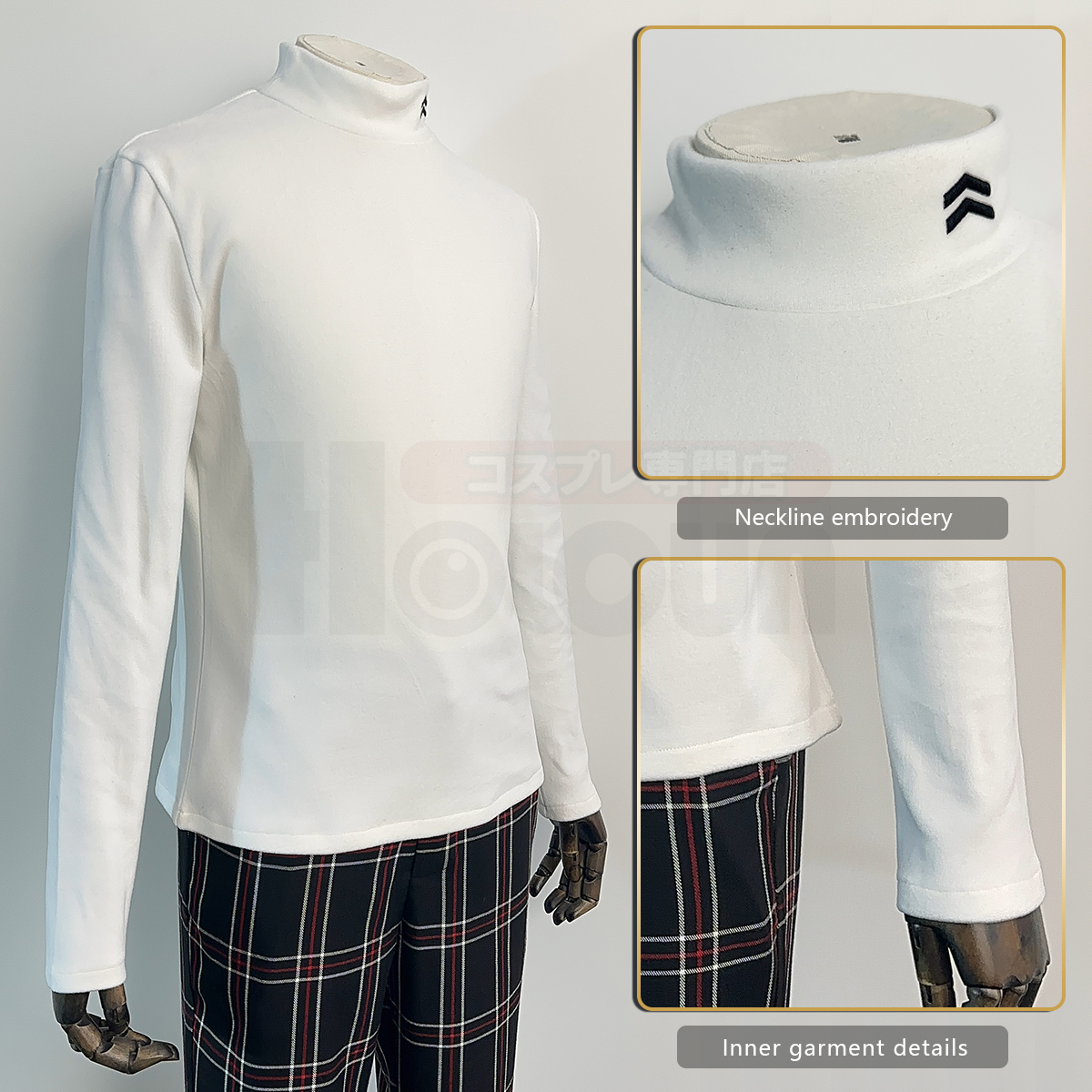HOLOUN Ren Amamiya Cosplay Cos - огляд і ціна Embroidery Set