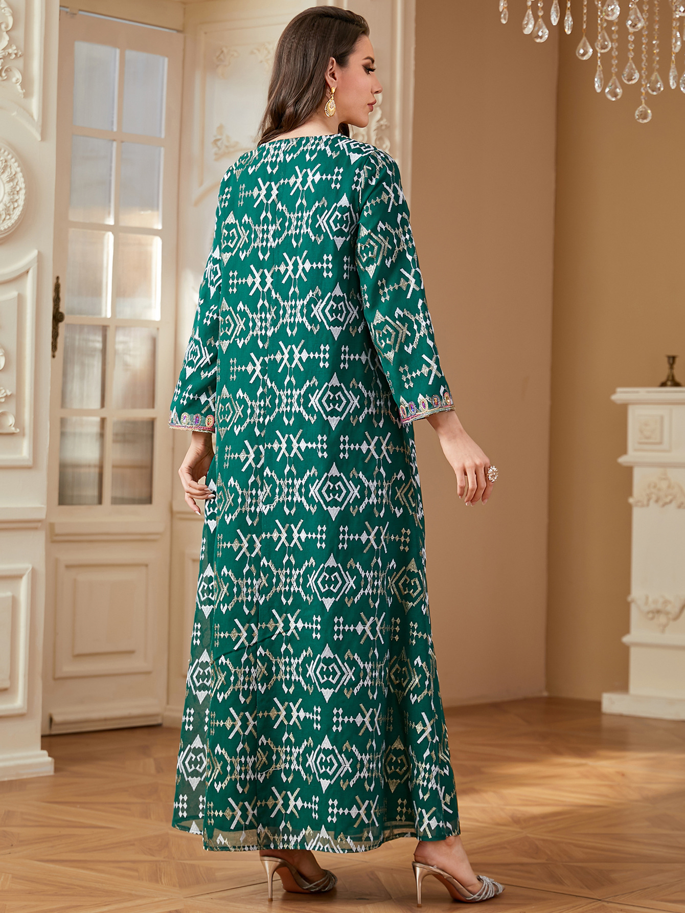 Muslim Embroidery Maxi Dress W - огляд і ціна Embroidery Kebaya