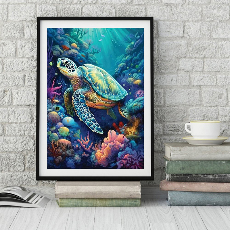1PC frameless  Full Square Rou - огляд і ціна Embroidery Wall Art