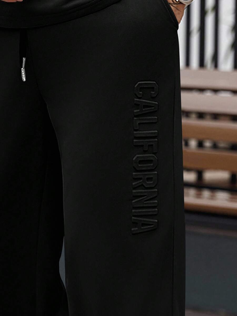 Mens Casual Solid Color Letter - огляд і ціна Embroidery Set