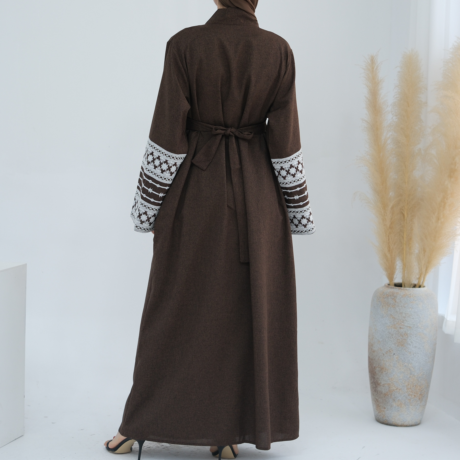 Embroidery Open Abaya for Wome - огляд і ціна Embroidery Kebaya