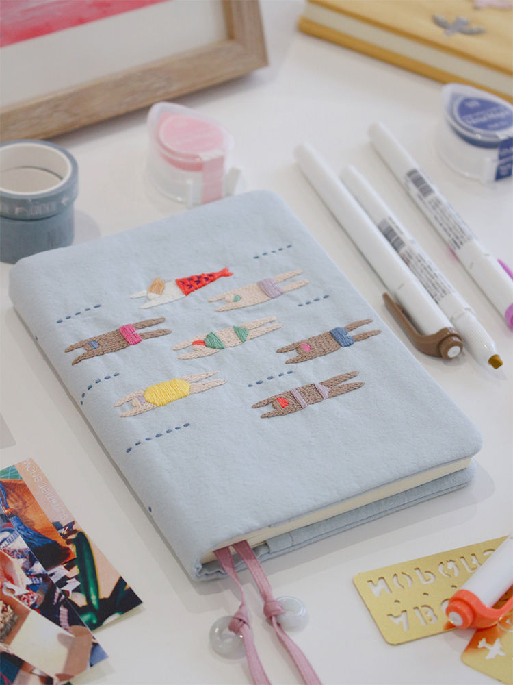 Handmade DIY Embroidery Journa - огляд і ціна Embroidery Journal Book