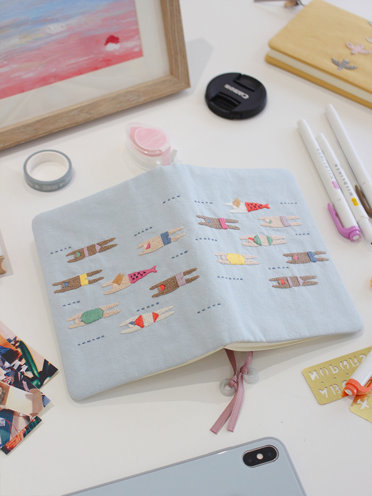 Handmade DIY Embroidery Journa - огляд і ціна Embroidery Journal Book