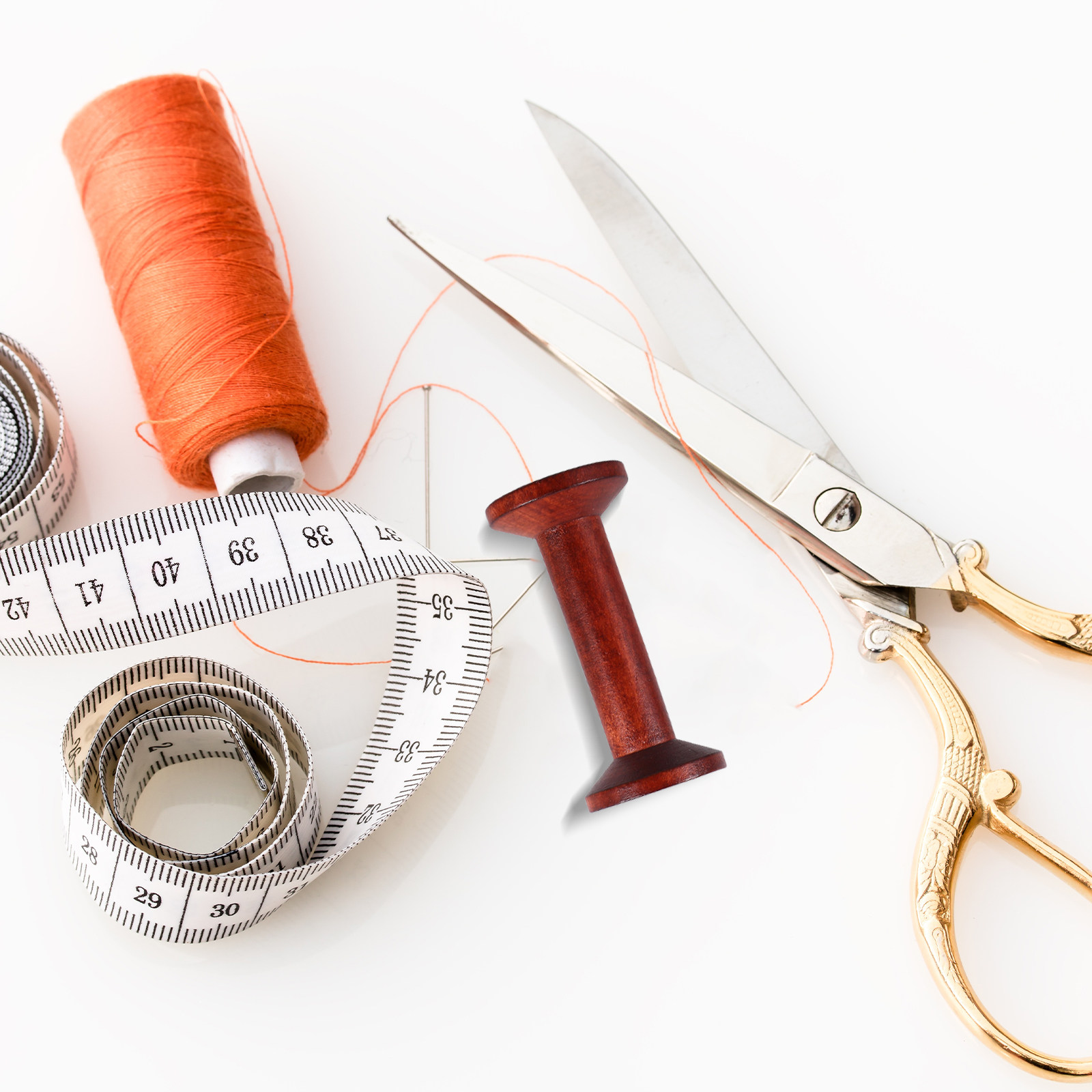 6Pcs Wooden Empty Spools for C - огляд і ціна Embroidery Thread