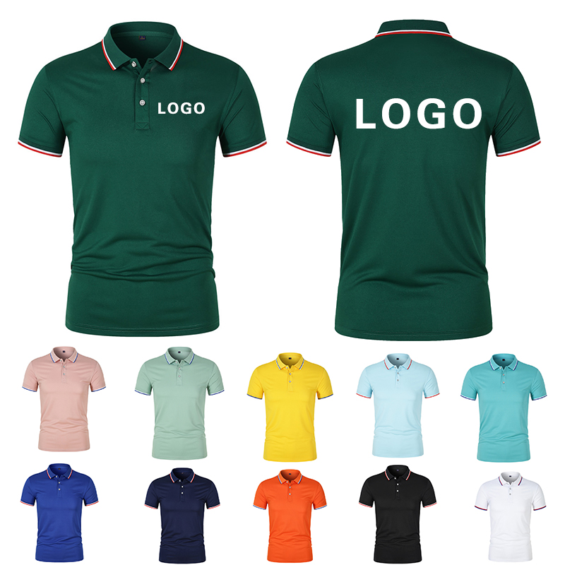 Summer Men Women Lapel Short S - огляд і ціна Embroidery Logo
