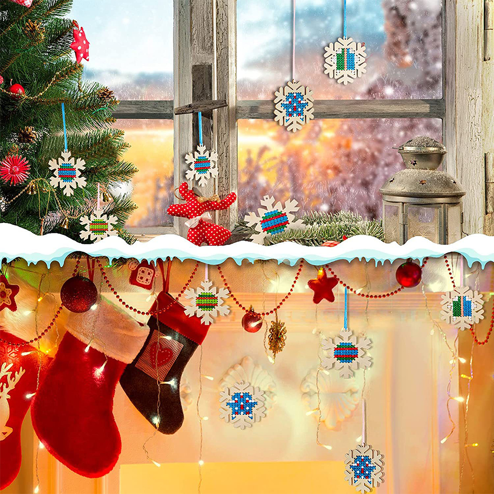 Cross Stitch Hanging Pendant G - огляд і ціна Embroidery Xmas Tree