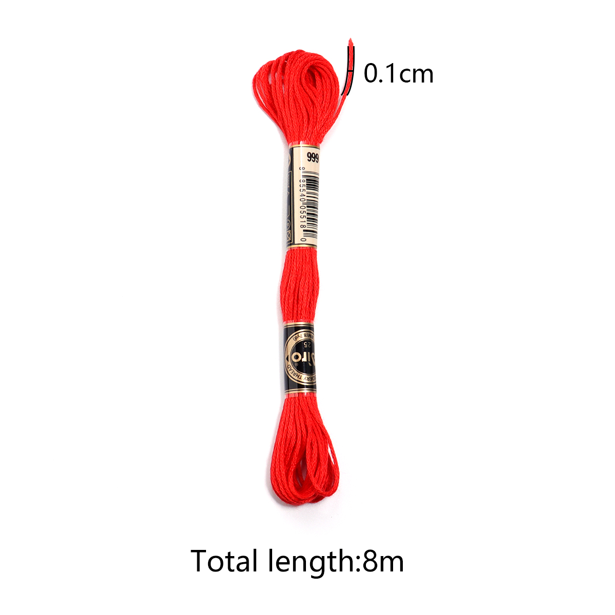 6Pcs/Lot Multicolor Polyester  - огляд і ціна Embroidery Thread