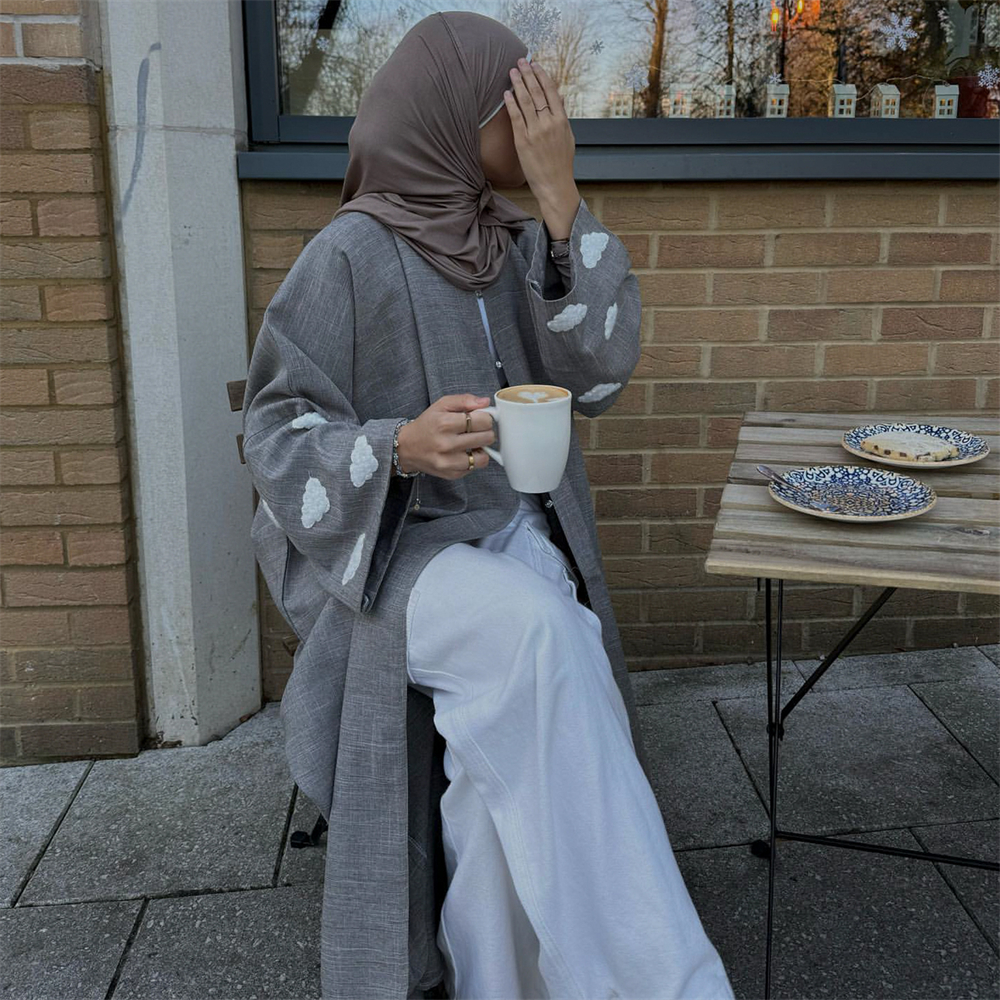 Embroidery Abayas Muslim Dress - огляд і ціна Embroidery Kebaya