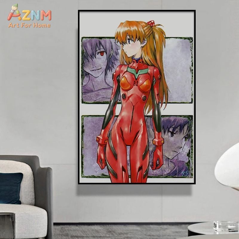 AZNM Neon Genesis Evangelion A - огляд і ціна Embroidery Wall Art