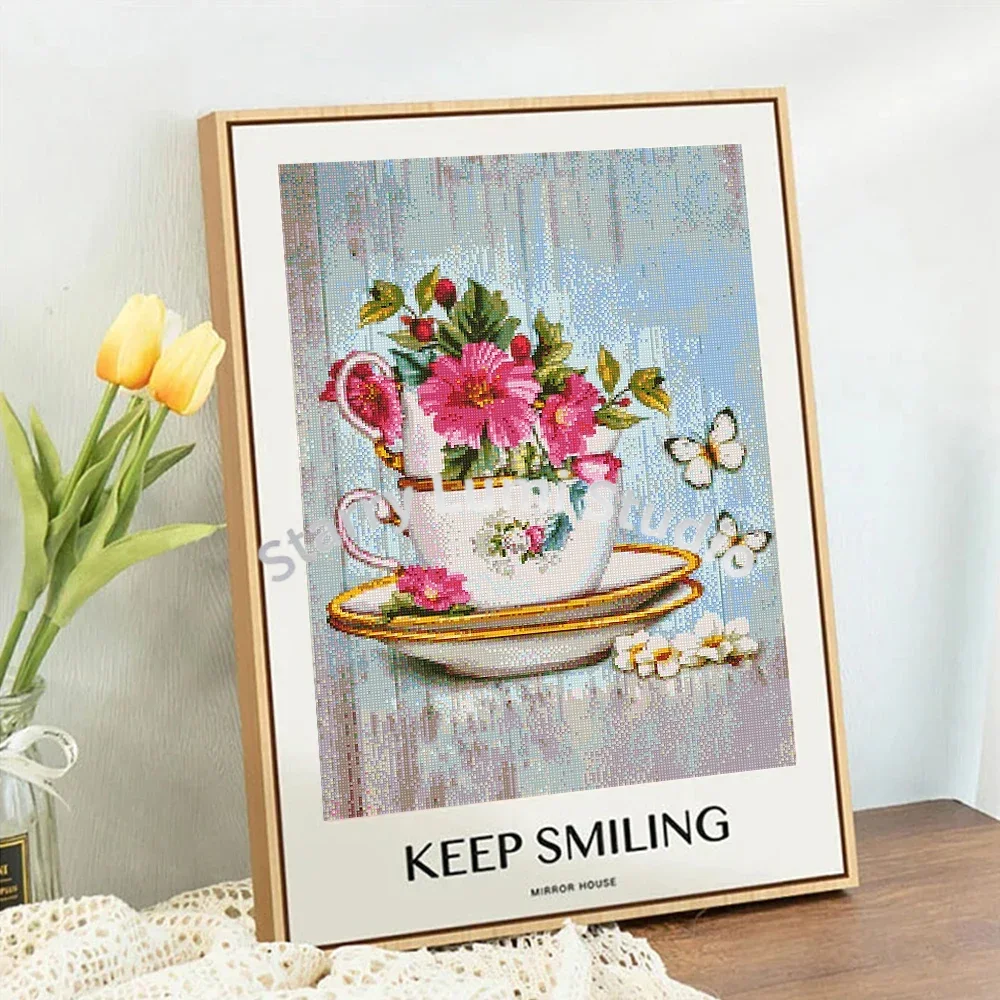 5D Diamond Painting Book Coffe - огляд і ціна Embroidery Wall Art