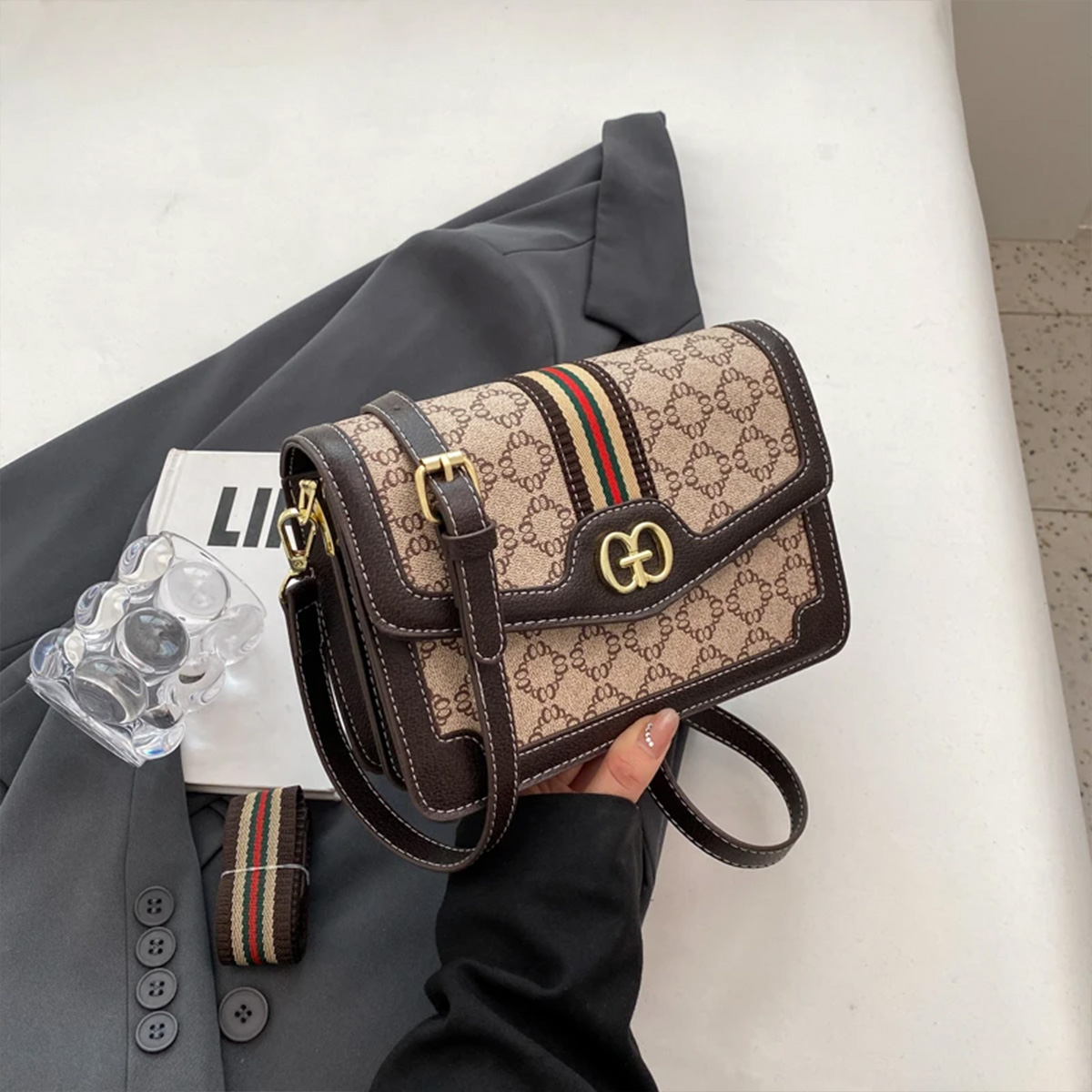 Fashion Classic Women Shoulder - огляд і ціна Embroidery Logo