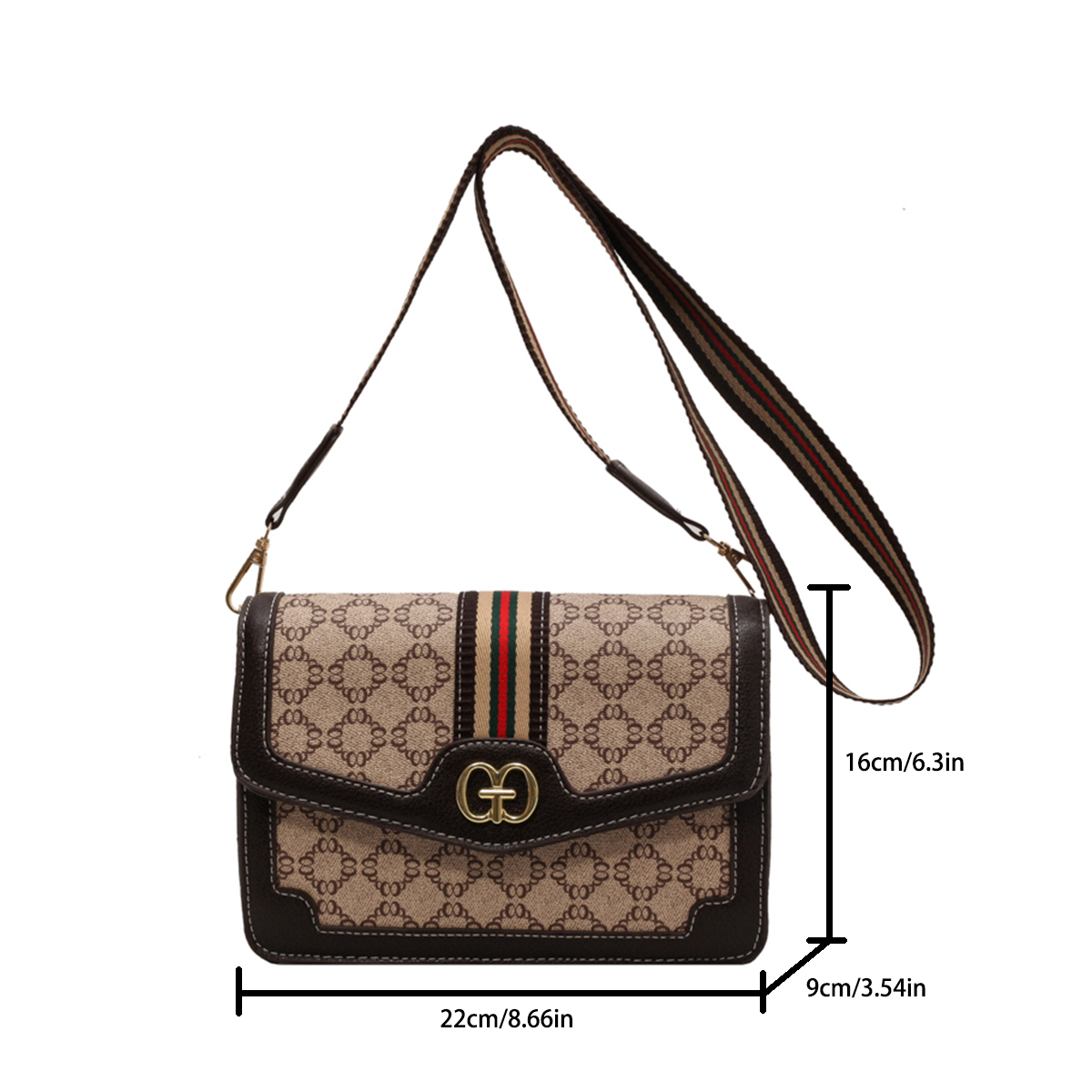 Fashion Classic Women Shoulder - огляд і ціна Embroidery Logo